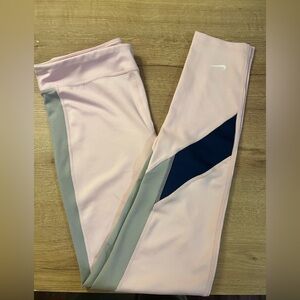 Nike Dri-FIT Pink, Navy, and Gray leggings - Youth XL/TG/EG. Excellent shape.